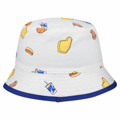 New Era - Golden State Warriors Team Cheer Reversible Bucket Hat - White