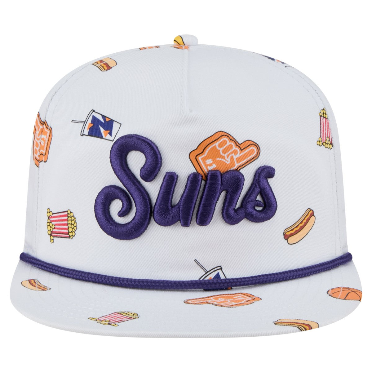 New Era - Phoenix Suns Team Cheer Rope 19TWENTY Adjustable Hat - White