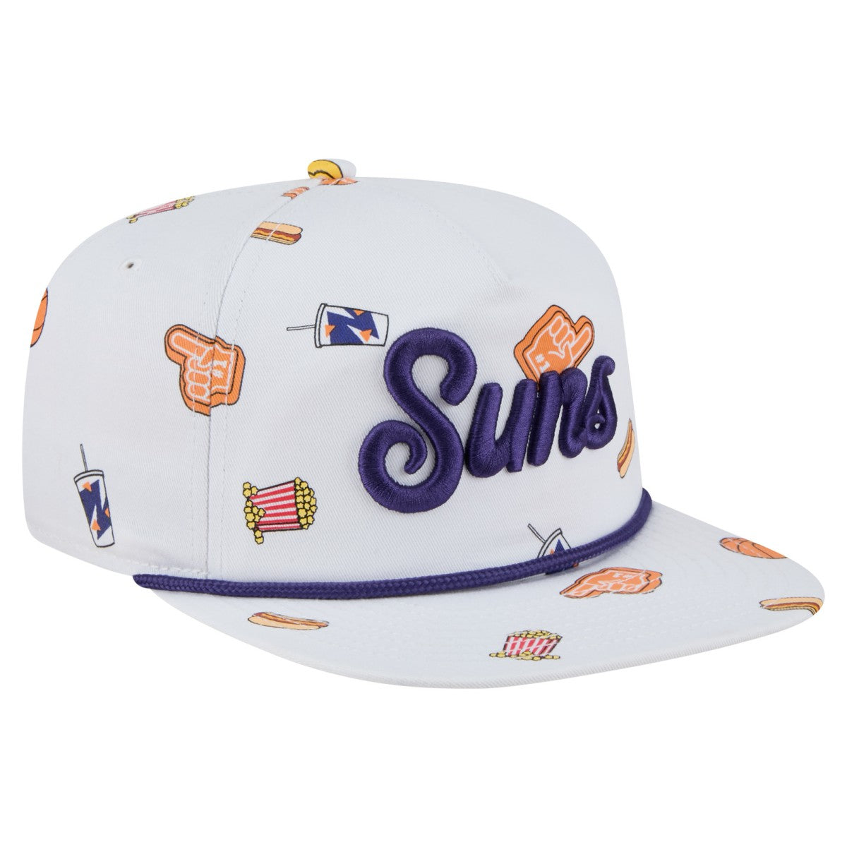 New Era - Phoenix Suns Team Cheer Rope 19TWENTY Adjustable Hat - White