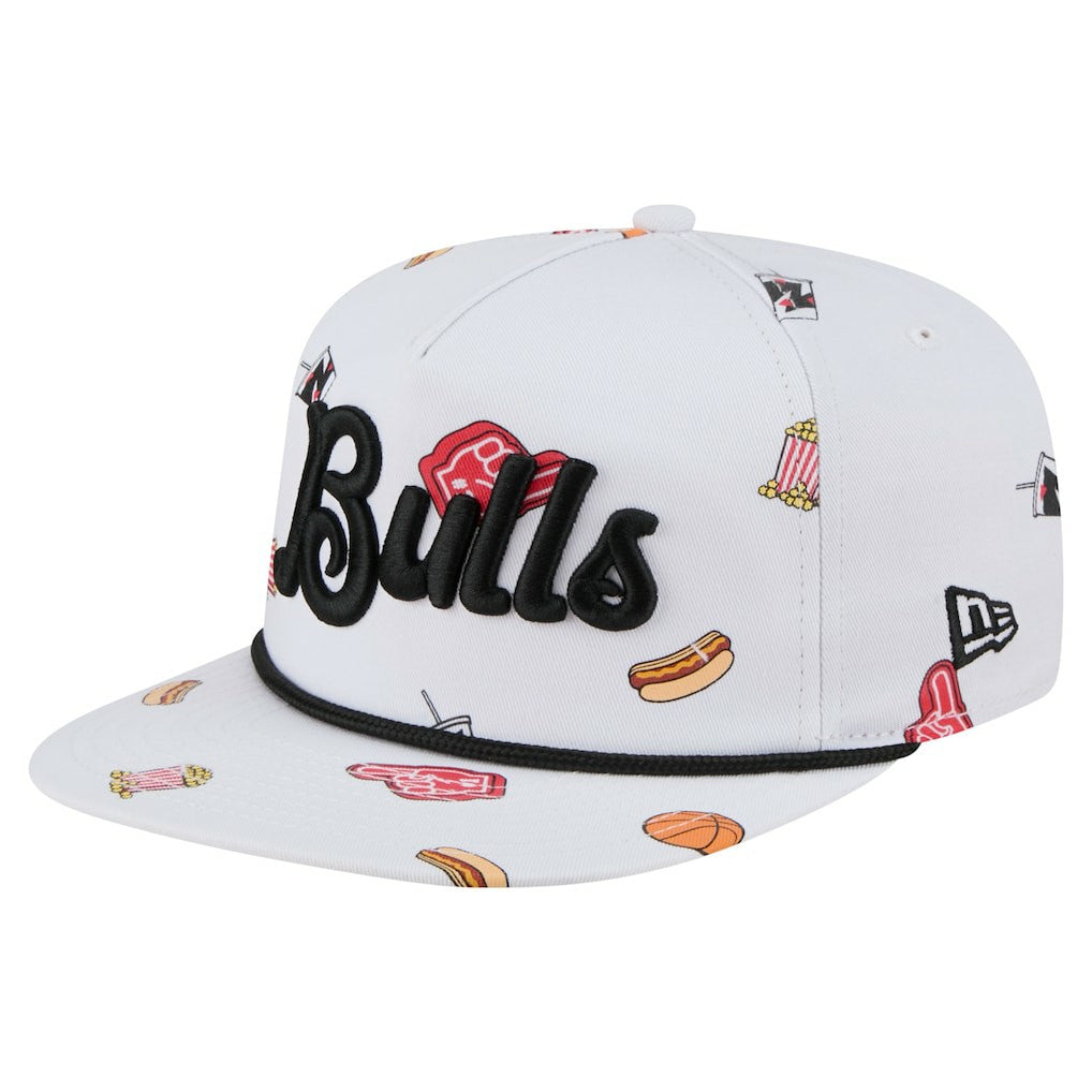 New Era - Chicago Bulls Team Cheer Rope 19TWENTY Adjustable Hat - White