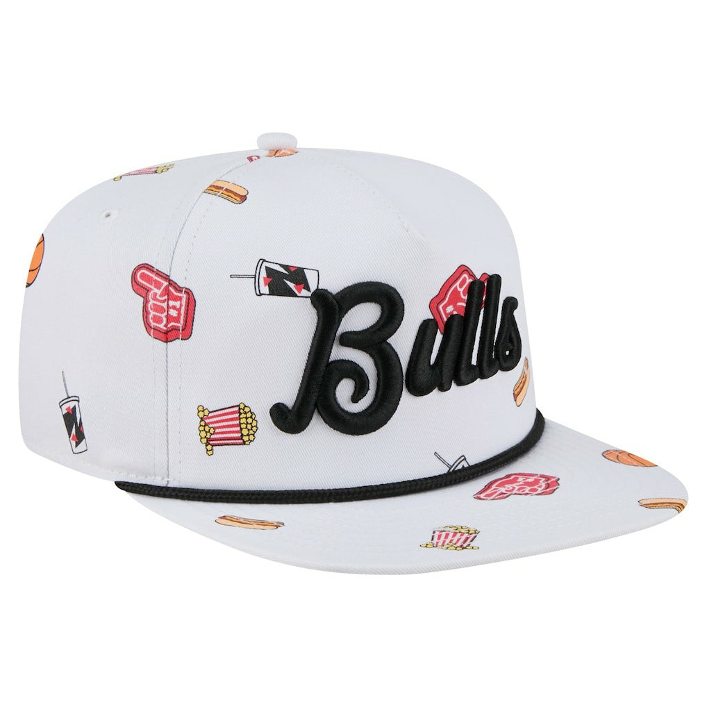 New Era - Chicago Bulls Team Cheer Rope 19TWENTY Adjustable Hat - White