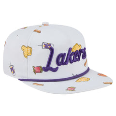 New Era - Los Angeles Lakers Team Cheer Rope 19TWENTY Adjustable Hat - White