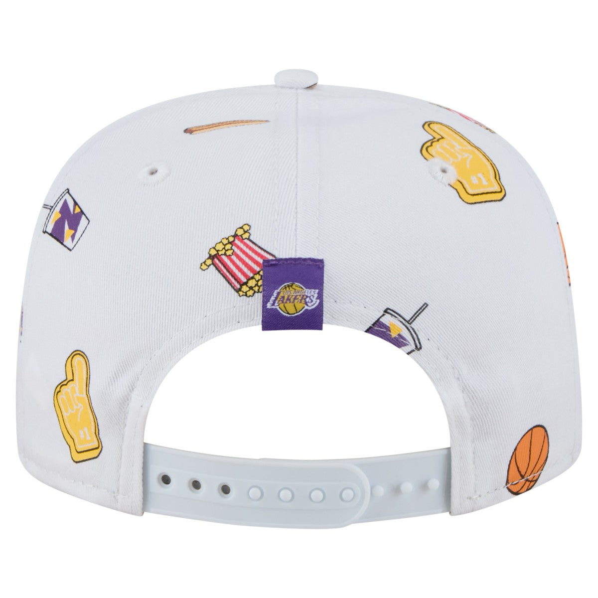 New Era - Los Angeles Lakers Team Cheer Rope 19TWENTY Adjustable Hat - White