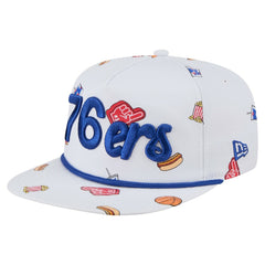 New Era - Philadelphia 76ers Team Cheer Rope 19TWENTY Adjustable Hat - White