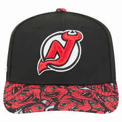 New Jersey Devils - New Era Mascot Visor 9SEVENTY Adjustable Hat Black