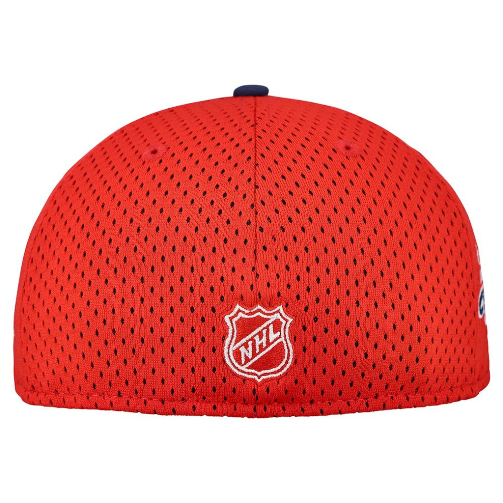 Washington Capitals New Era Mesh Crown Two-Tone 59FIFTY Fitted Hat Red/Navy