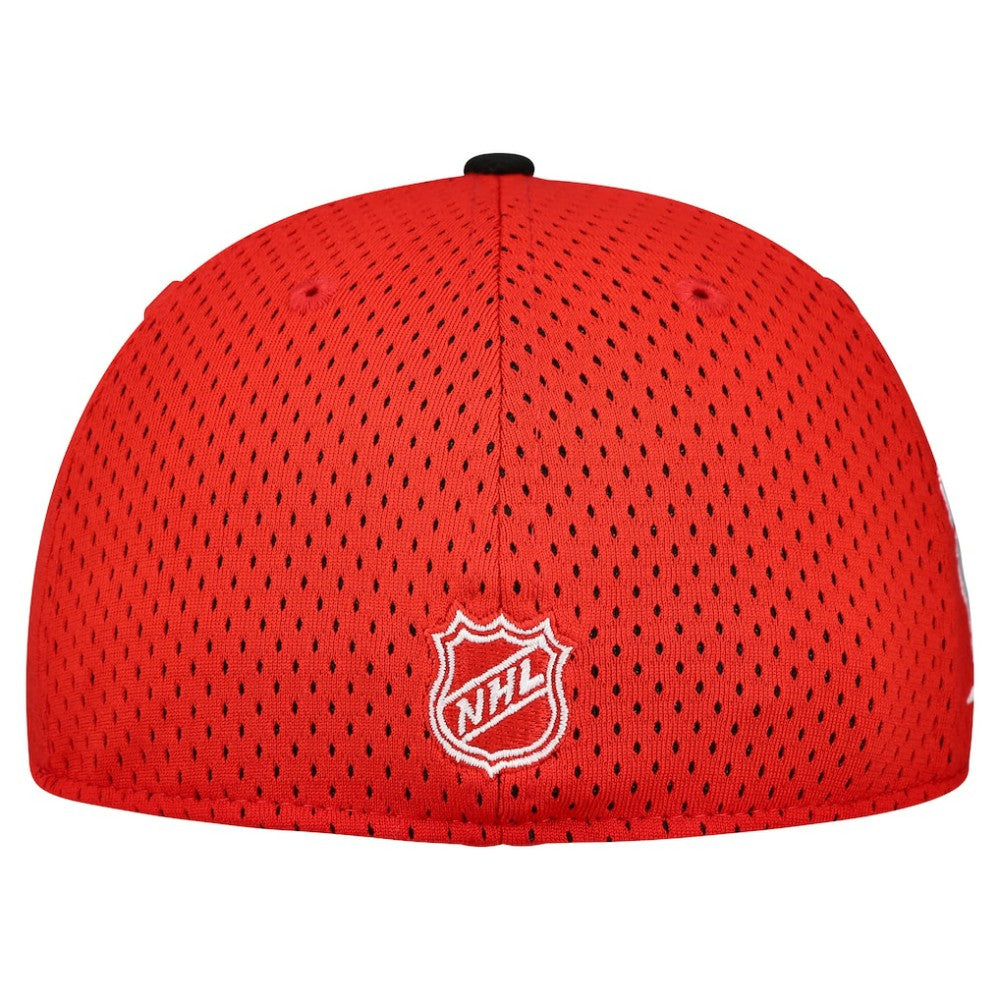 Detroit Red Wings - New Era Mesh Crown Two-Tone 59FIFTY Fitted Hat Red/Black