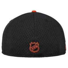 Philadelphia Flyers - New Era Mesh Crown Two-Tone 59FIFTY Fitted Hat Black/Orange