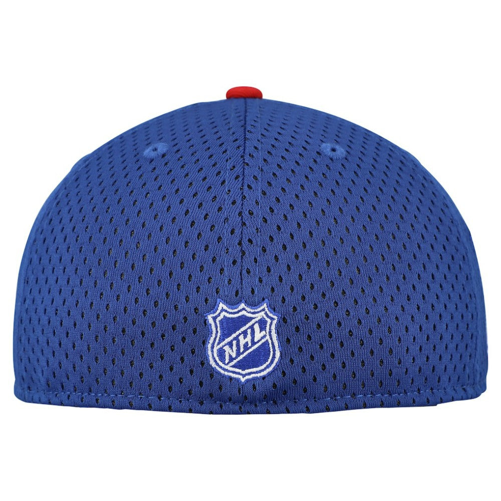 New York Rangers New Era Mesh Crown Two-Tone 59FIFTY Fitted Hat Blue/Red