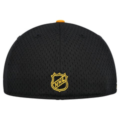 Pittsburgh Penguins New Era Mesh Crown Two-Tone 59FIFTY Fitted Hat Black/Gold
