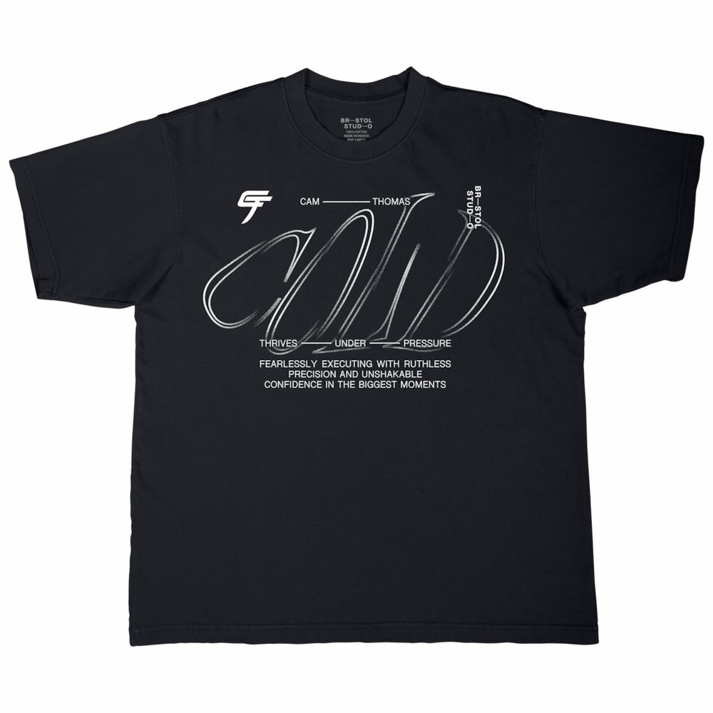 NBA - Cam Thomas Brooklyn Nets Bristol Studio Unisex Stadium Essentials T-Shirt - Black