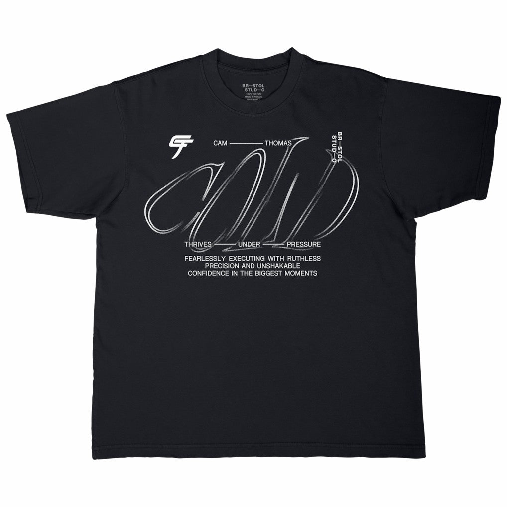 NBA - Cam Thomas Brooklyn Nets Bristol Studio Unisex Stadium Essentials T-Shirt - Black