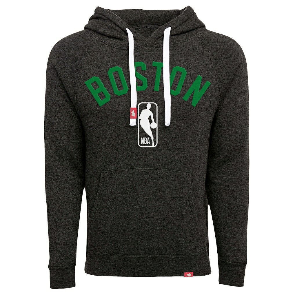 NBA - Boston Celtics Sportiqe Unisex Olsen Tri-Blend Pullover Hoodie - Black