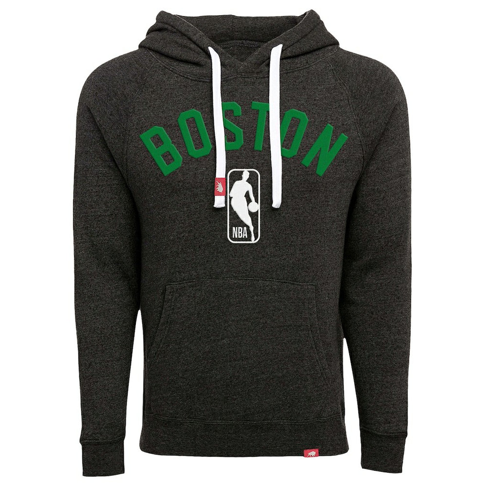 NBA - Boston Celtics Sportiqe Unisex Olsen Tri-Blend Pullover Hoodie - Black
