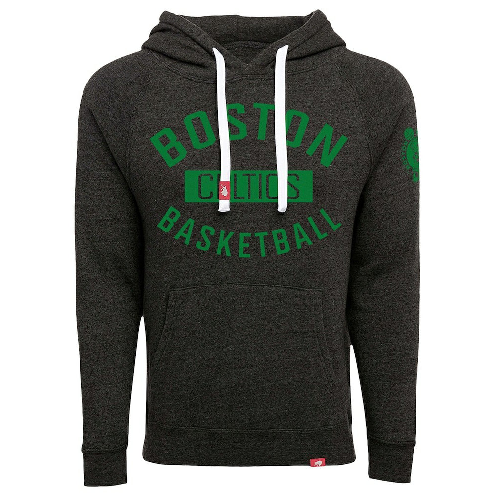NBA - Boston Celtics Sportiqe Unisex Olsen Tri-Blend Pullover Hoodie - Black