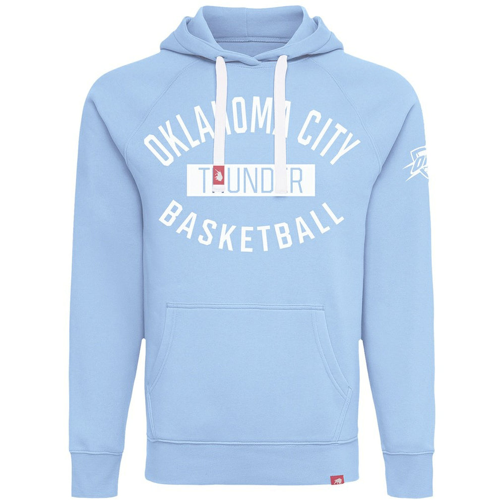 NBA - Oklahoma City Thunder Sportiqe Unisex Olsen Tri-Blend Pullover Hoodie - Light Blue