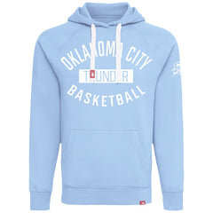NBA - Oklahoma City Thunder Sportiqe Unisex Olsen Tri-Blend Pullover Hoodie - Light Blue
