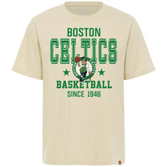 NBA - Boston Celtics Sportiqe Unisex Duke Premium T-Shirt - Cream