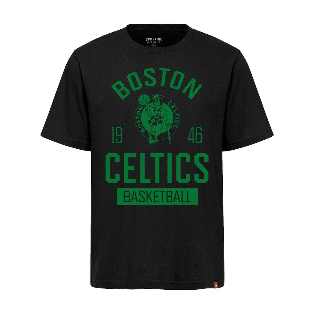 NBA - Boston Celtics Sportiqe Unisex Duke Premium T-Shirt - Black