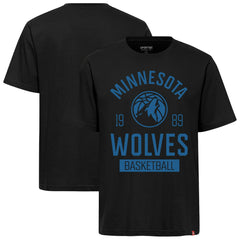 NBA - Minnesota Timberwolves Sportiqe Unisex Duke Premium T-Shirt - Black