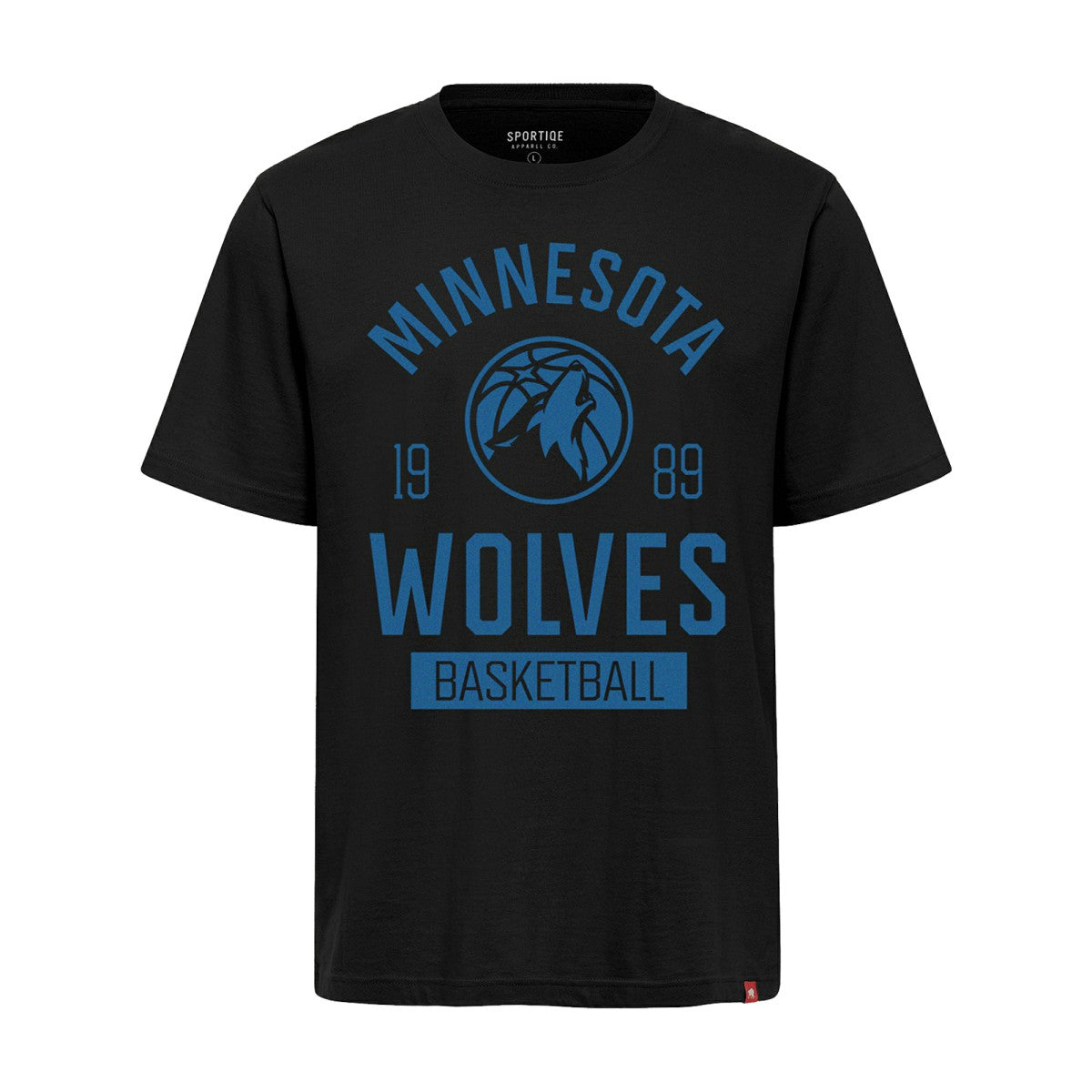 NBA - Minnesota Timberwolves Sportiqe Unisex Duke Premium T-Shirt - Black
