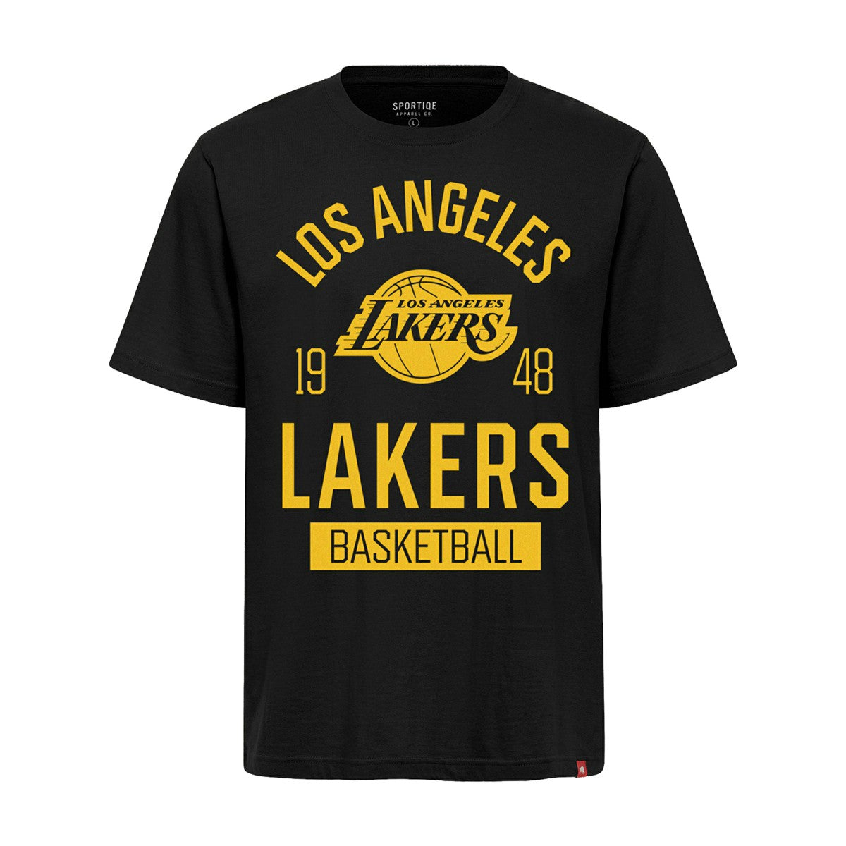 NBA - Los Angeles Lakers Sportiqe Unisex Duke Premium T-Shirt - Black