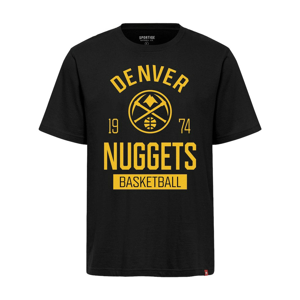 NBA - Denver Nuggets Sportiqe Unisex Duke Premium T-Shirt - Black