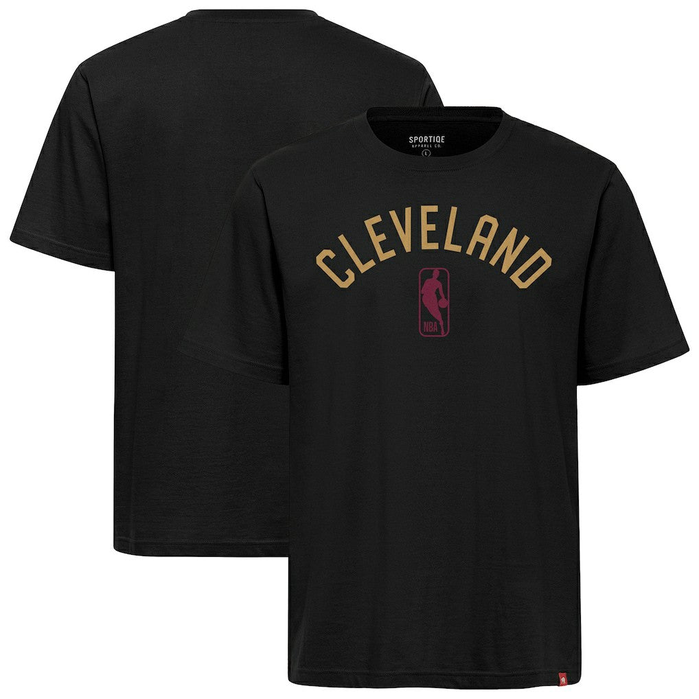 NBA - Cleveland Cavaliers Sportiqe Unisex Duke Premium T-Shirt - Black