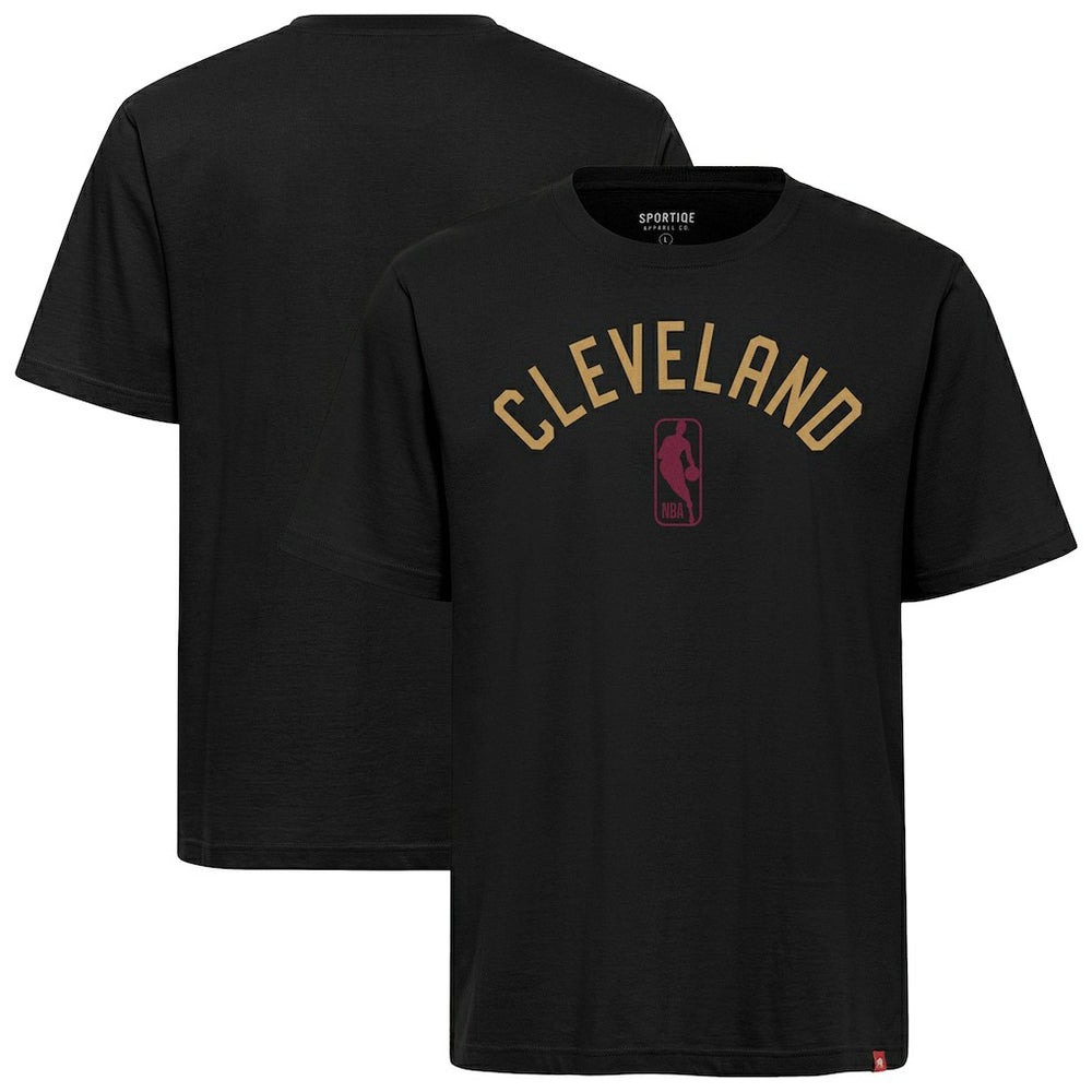 NBA - Cleveland Cavaliers Sportiqe Unisex Duke Premium T-Shirt - Black