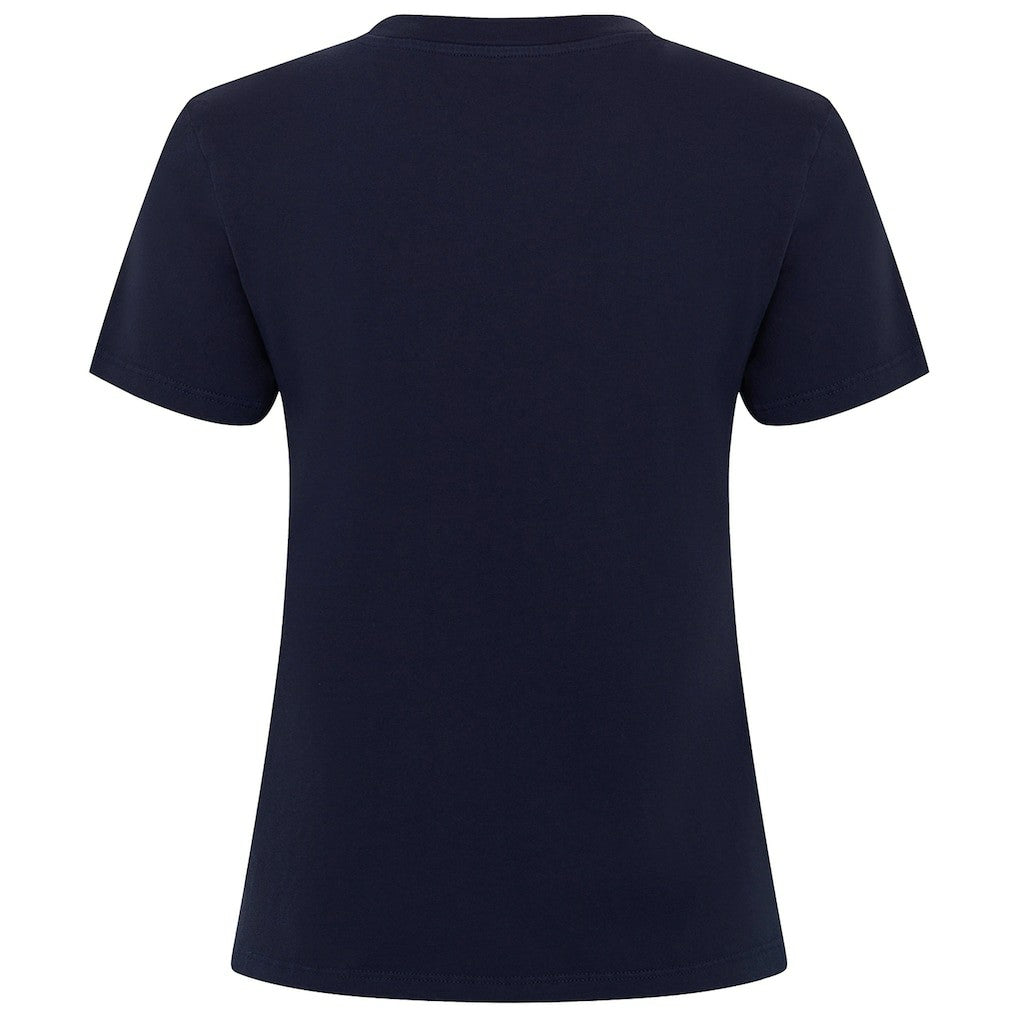 NBA - New York Knicks Sportiqe Women's Arcadia Boxy T-Shirt - Navy