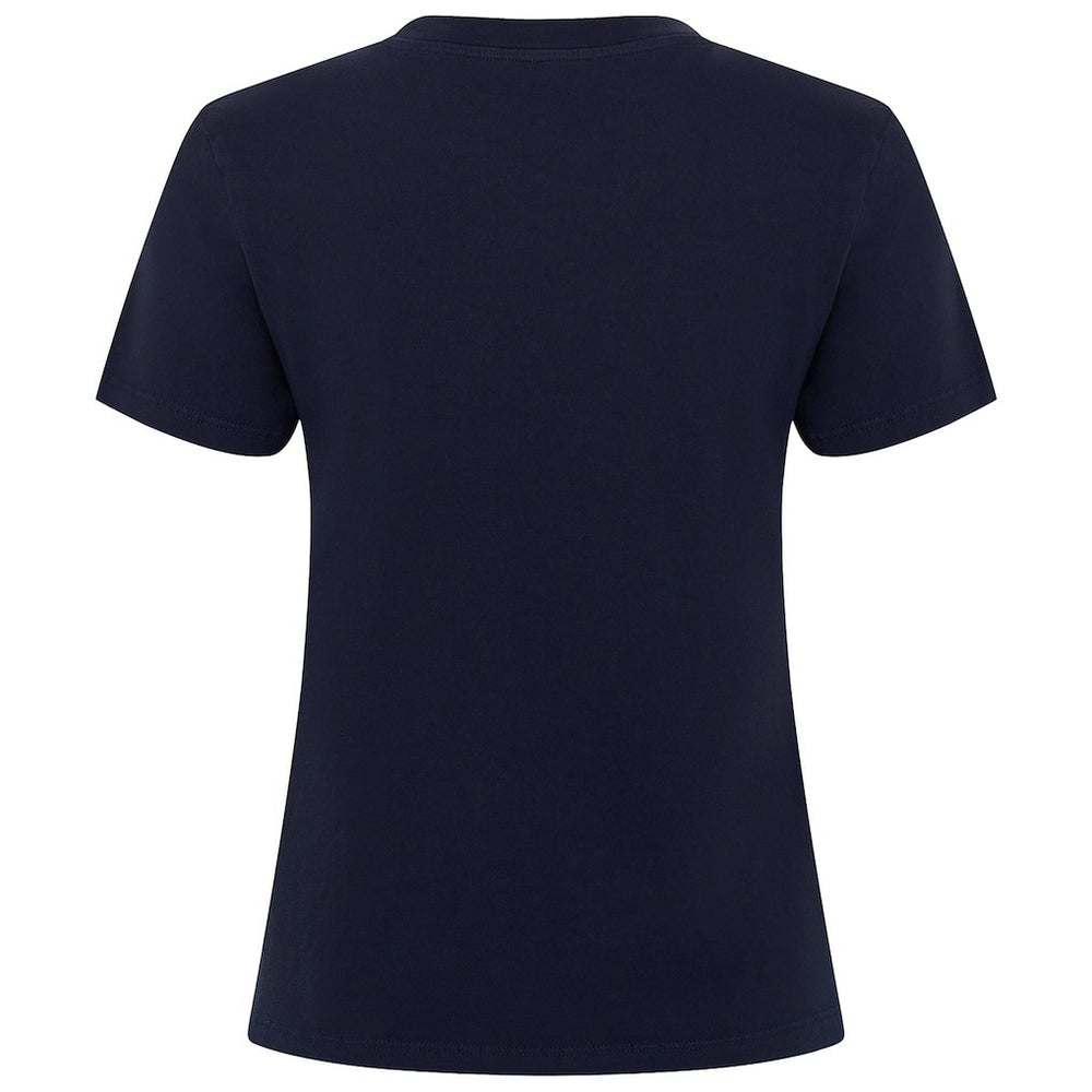 NBA - Oklahoma City Thunder Sportiqe Women's Arcadia Boxy T-Shirt - Navy