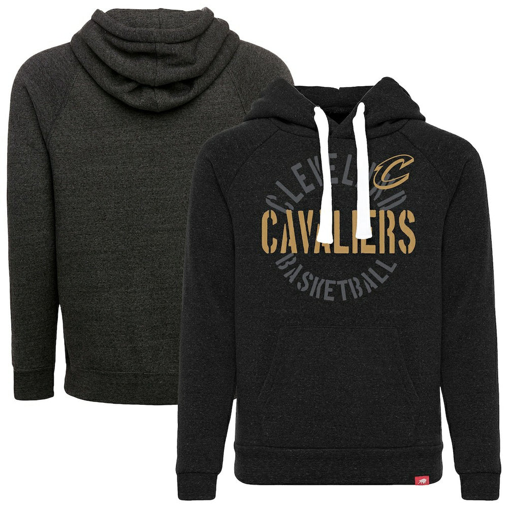 NBA - Cleveland Cavaliers Sportiqe Youth Olsen Tri-Blend Pullover Hoodie - Black