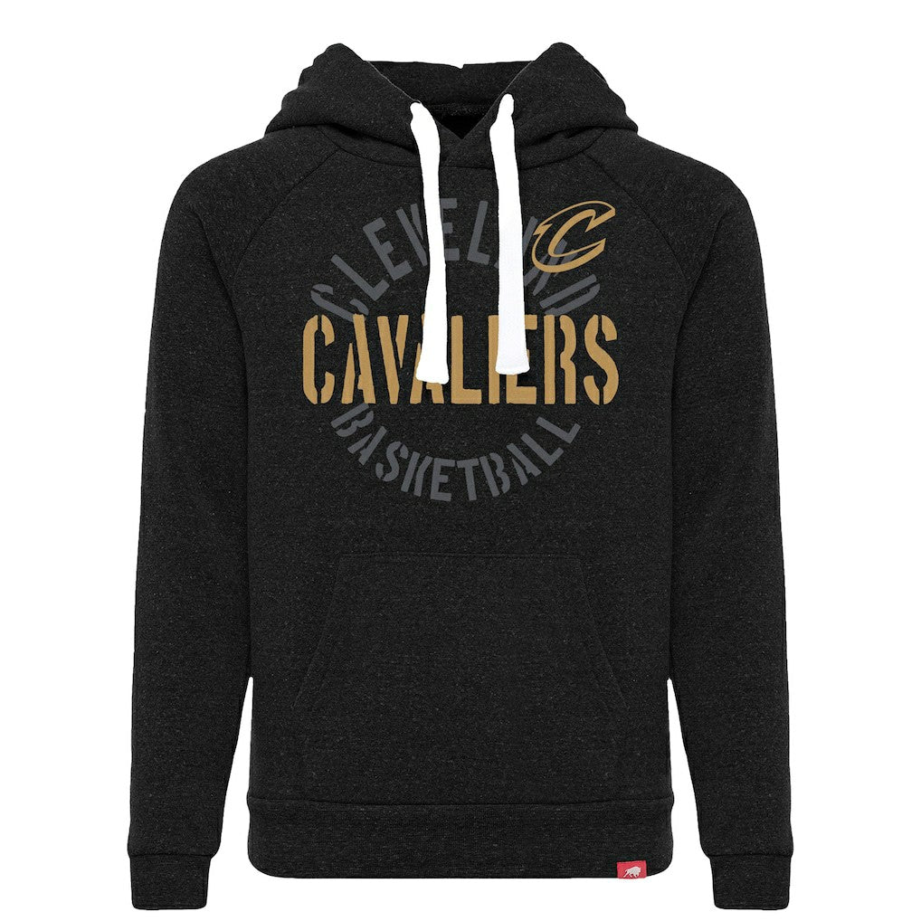 NBA - Cleveland Cavaliers Sportiqe Youth Olsen Tri-Blend Pullover Hoodie - Black