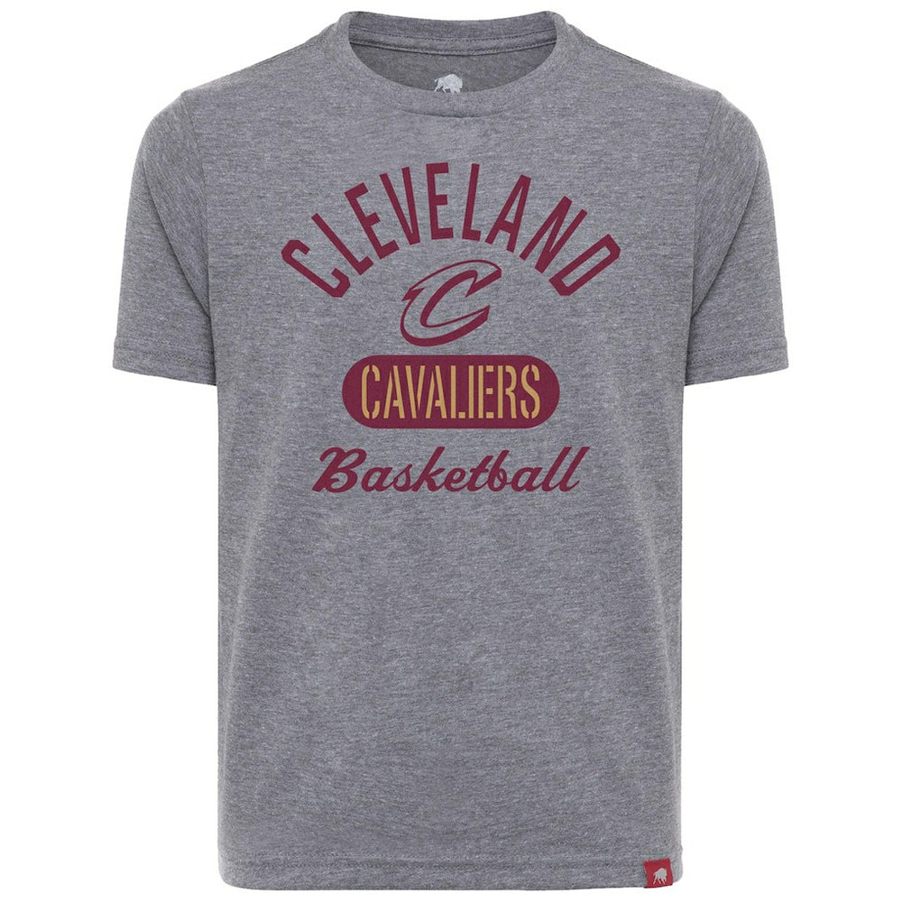 NBA - Cleveland Cavaliers Sportiqe Youth Comfy Tri-Blend T-Shirt - Gray
