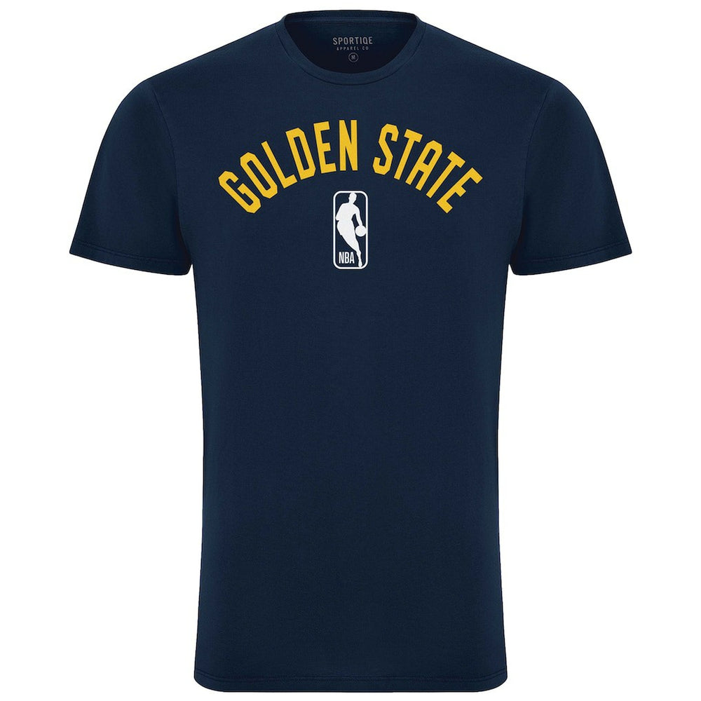 NBA - Golden State Warriors Sportiqe Unisex Bingham T-Shirt - Navy