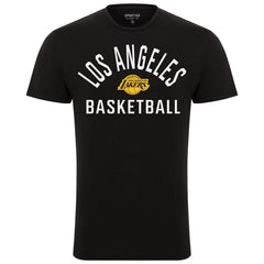 NBA - Los Angeles Lakers Sportiqe Unisex Bingham T-Shirt - Black