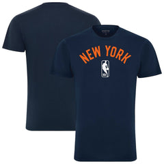 NBA - New York Knicks Sportiqe Unisex Bingham T-Shirt - Navy