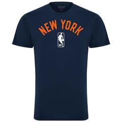 NBA - New York Knicks Sportiqe Unisex Bingham T-Shirt - Navy