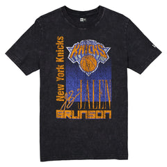 New Era - Jalen Brunson New York Knicks Full Court Press Mineral Wash Player T-Shirt - Black