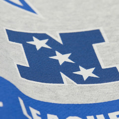 Dallas Cowboys All Over Print Retro Fleece Sweatshirt Heather Gray - Mitchell & Ness