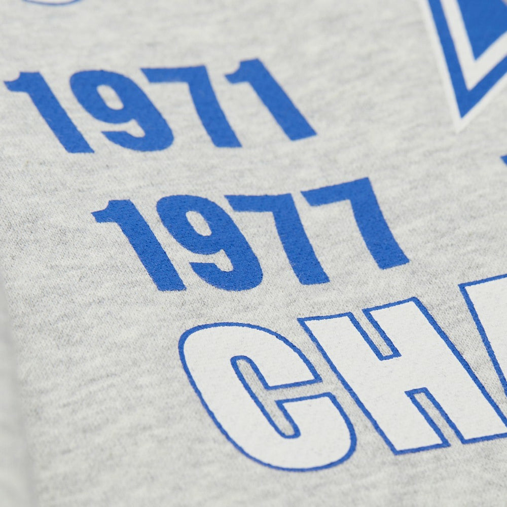 Dallas Cowboys All Over Print Retro Fleece Sweatshirt Heather Gray - Mitchell & Ness