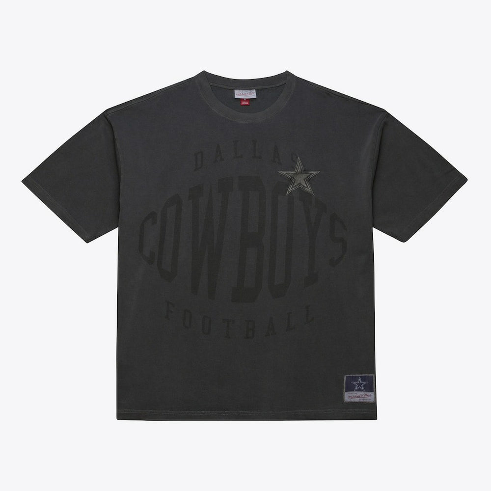 Dallas Cowboys Downtown Collection Premium T-Shirt Black - Mitchell & Ness