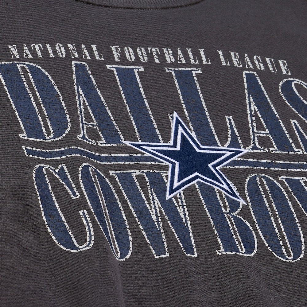 Dallas Cowboys Downtown Collection Fleece Sweatshirt Black - Mitchell & Ness