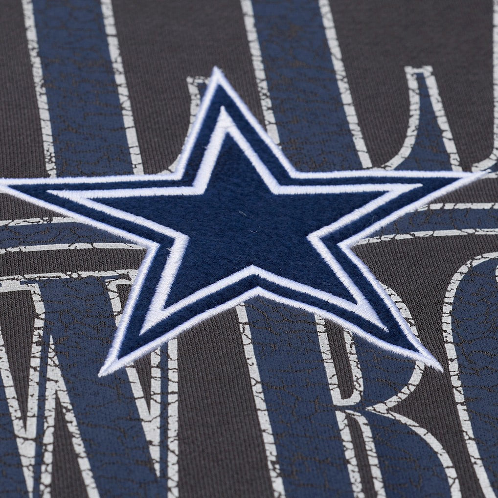 Dallas Cowboys Downtown Collection Fleece Sweatshirt Black - Mitchell & Ness