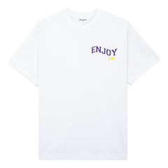 NBA - Enjoy Basketball x Los Angeles Lakers Unisex Hoop Enthusiast Capsule Collection T-Shirt - White