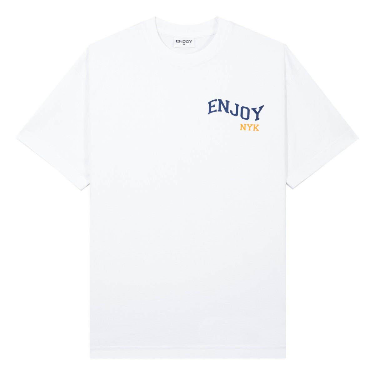 NBA - Enjoy Basketball x New York Knicks Unisex Hoop Enthusiast Capsule Collection T-Shirt - White