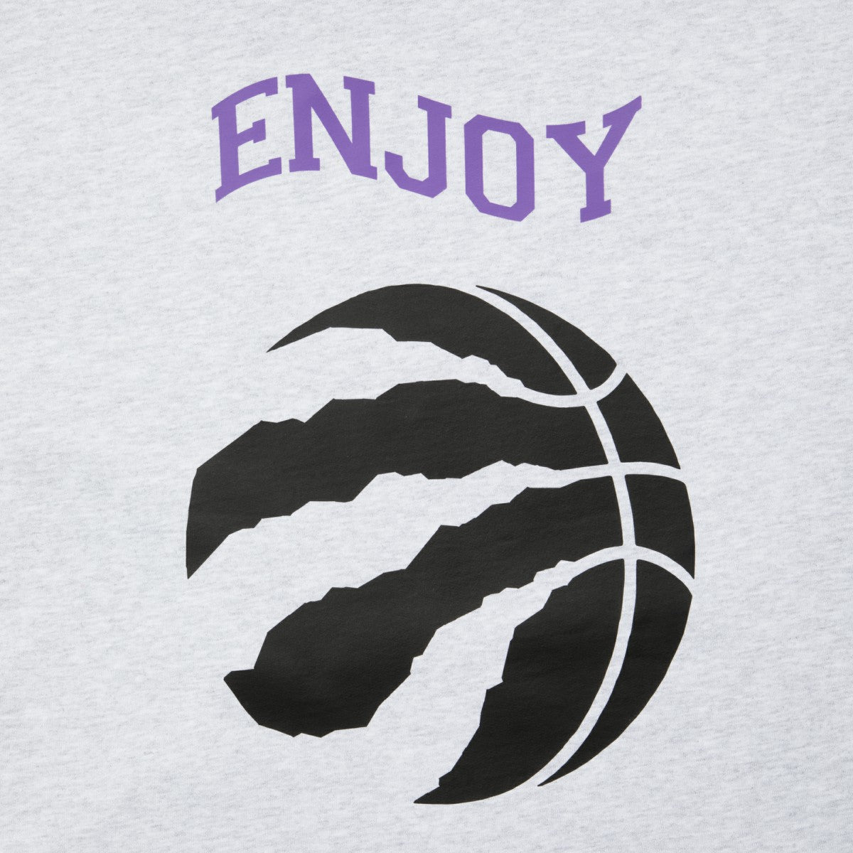 NBA - Enjoy Basketball x Toronto Raptors Unisex Hoop Enthusiast Capsule Collection Pullover Hoodie - Heather Gray