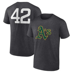 Athletics Jackie Robinson Day Name & Number T-Shirt discount