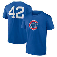 Chicago Cubs Jackie Robinson Day Name & Number T-Shirt Lifestyle