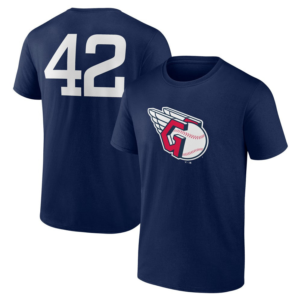 Cleveland Guardians Jackie Robinson Day Name & Number T-Shirt Sale